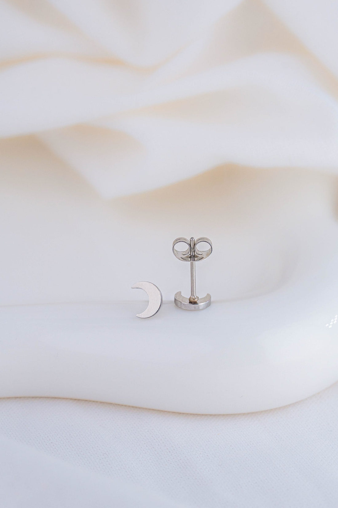 Topitos Lunas Plateados Ref: L1914