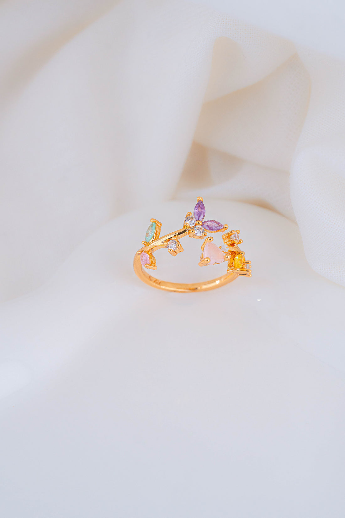 Anillo Jardín Dorado Ref: A2961