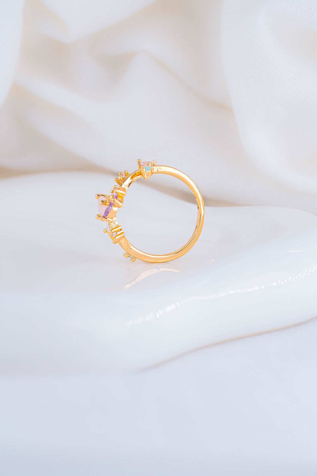 Anillo Jardín Dorado Ref: A2961