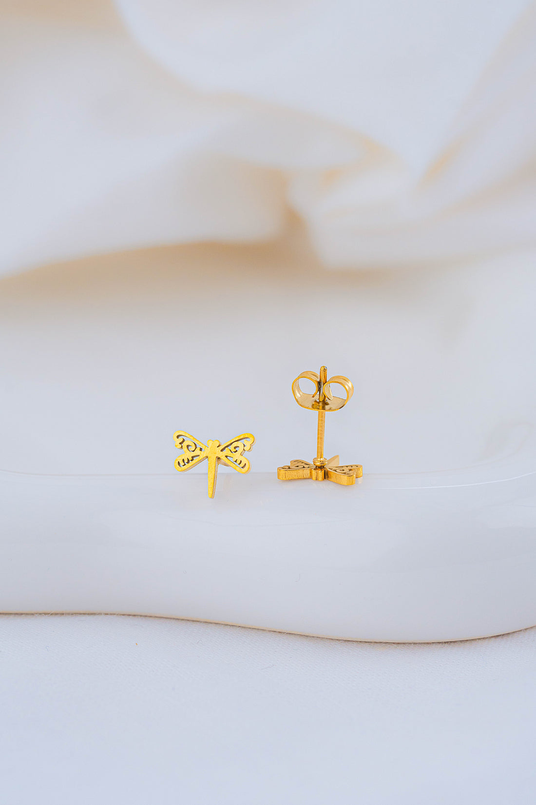 Topitos Libélulas Dorados Ref: L2073