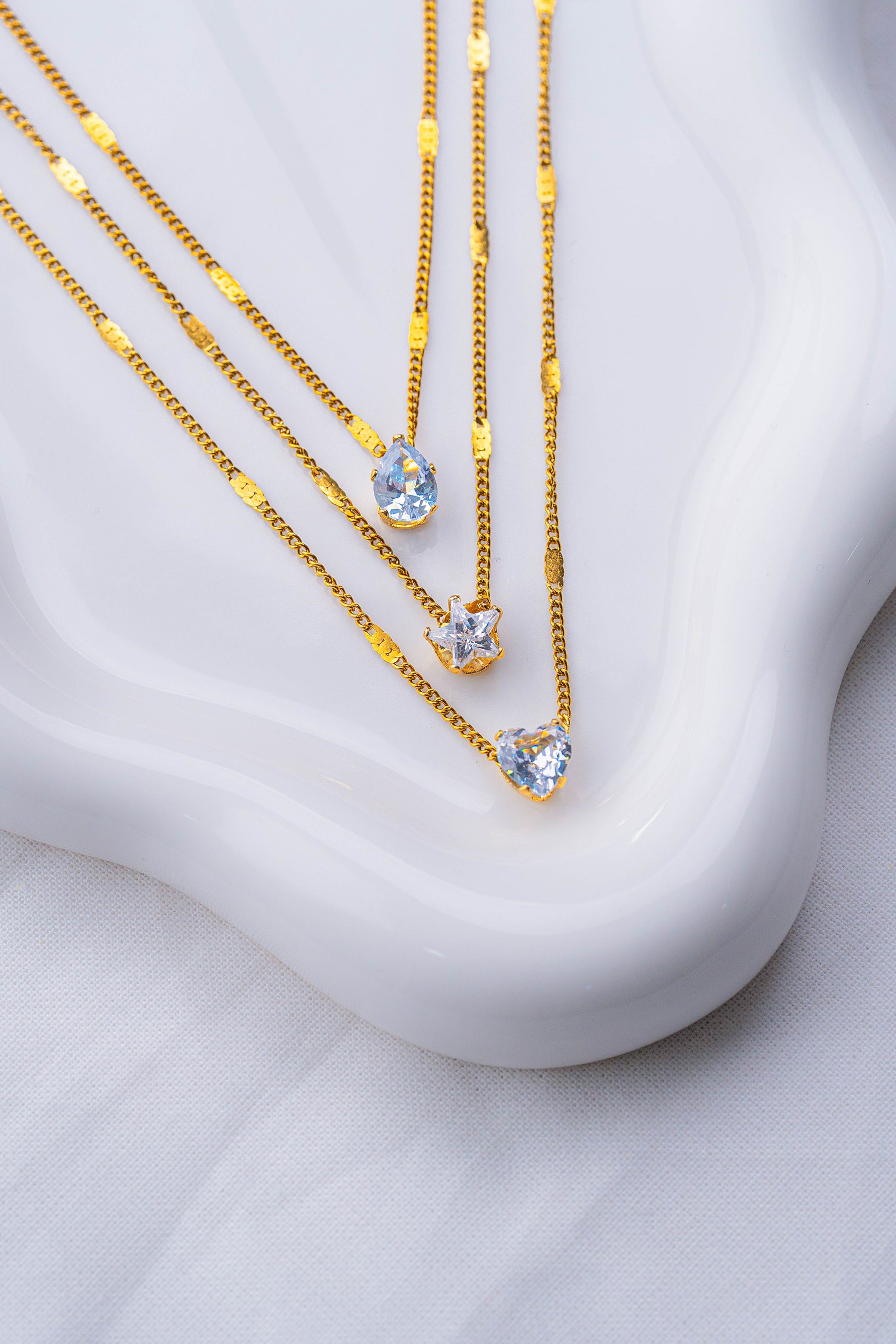 Collar Triple Circones Ref: D228