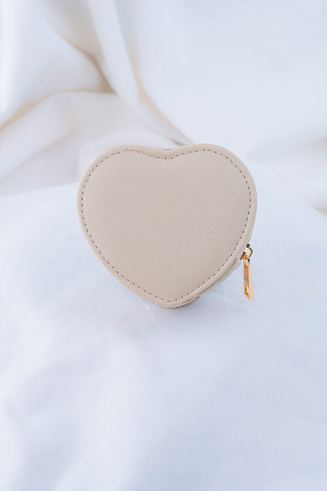 Joyero Viajero Corazón Beige Ref: Z012