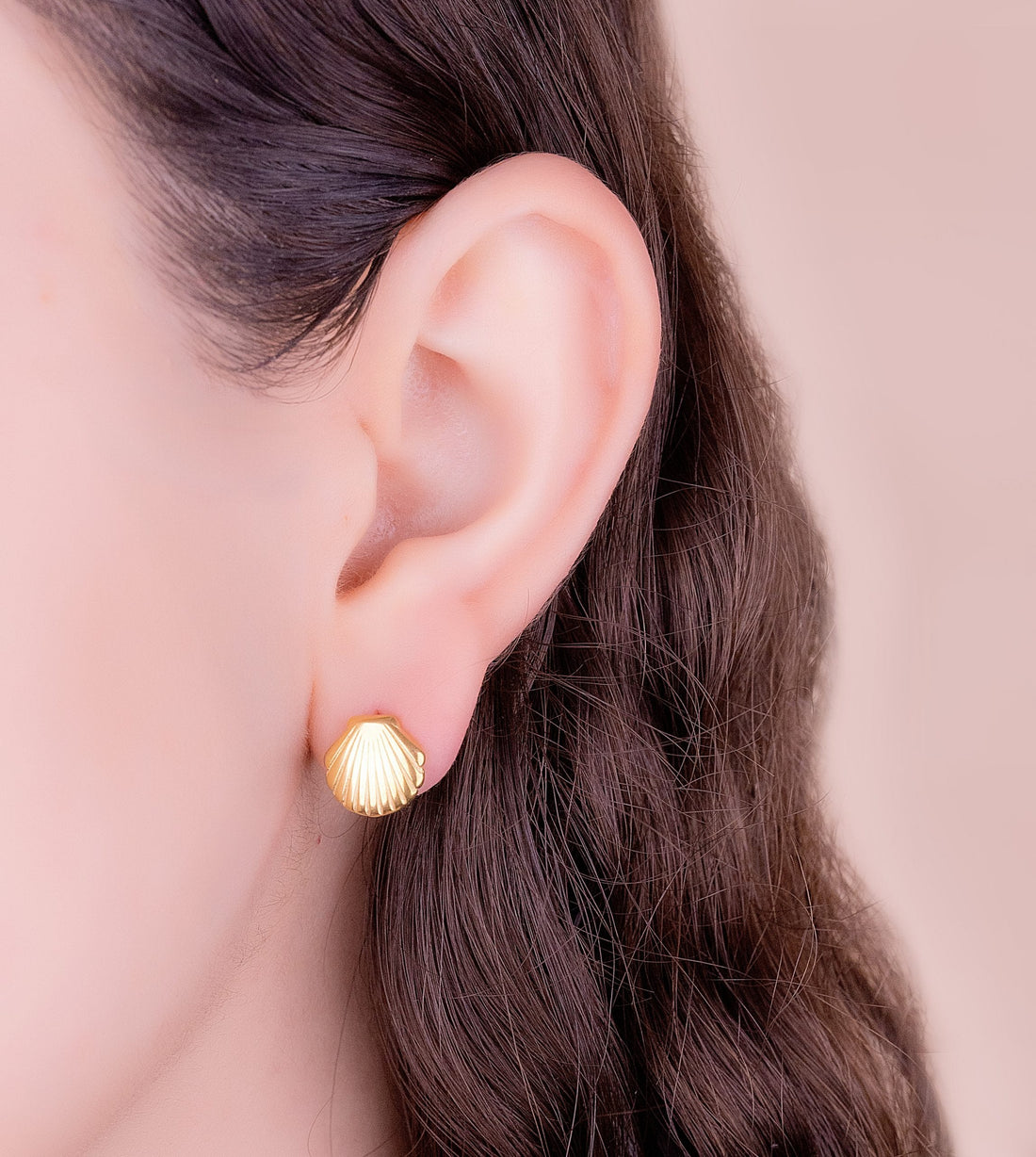 Topitos Conchas Dorados Ref: L893