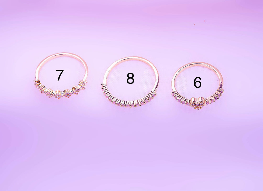 Set X 3 Anillos Amanda Ref: J689