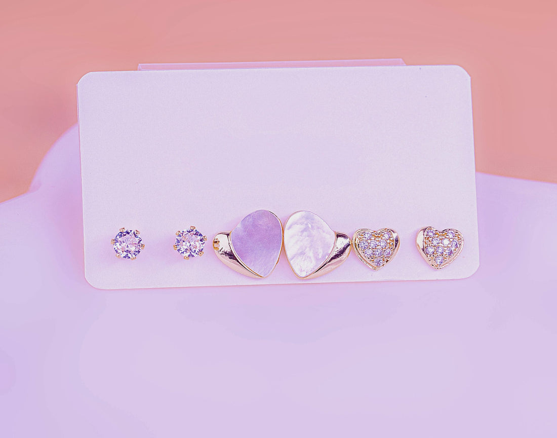 Set X 3 Pares Topitos Violette Ref: K075