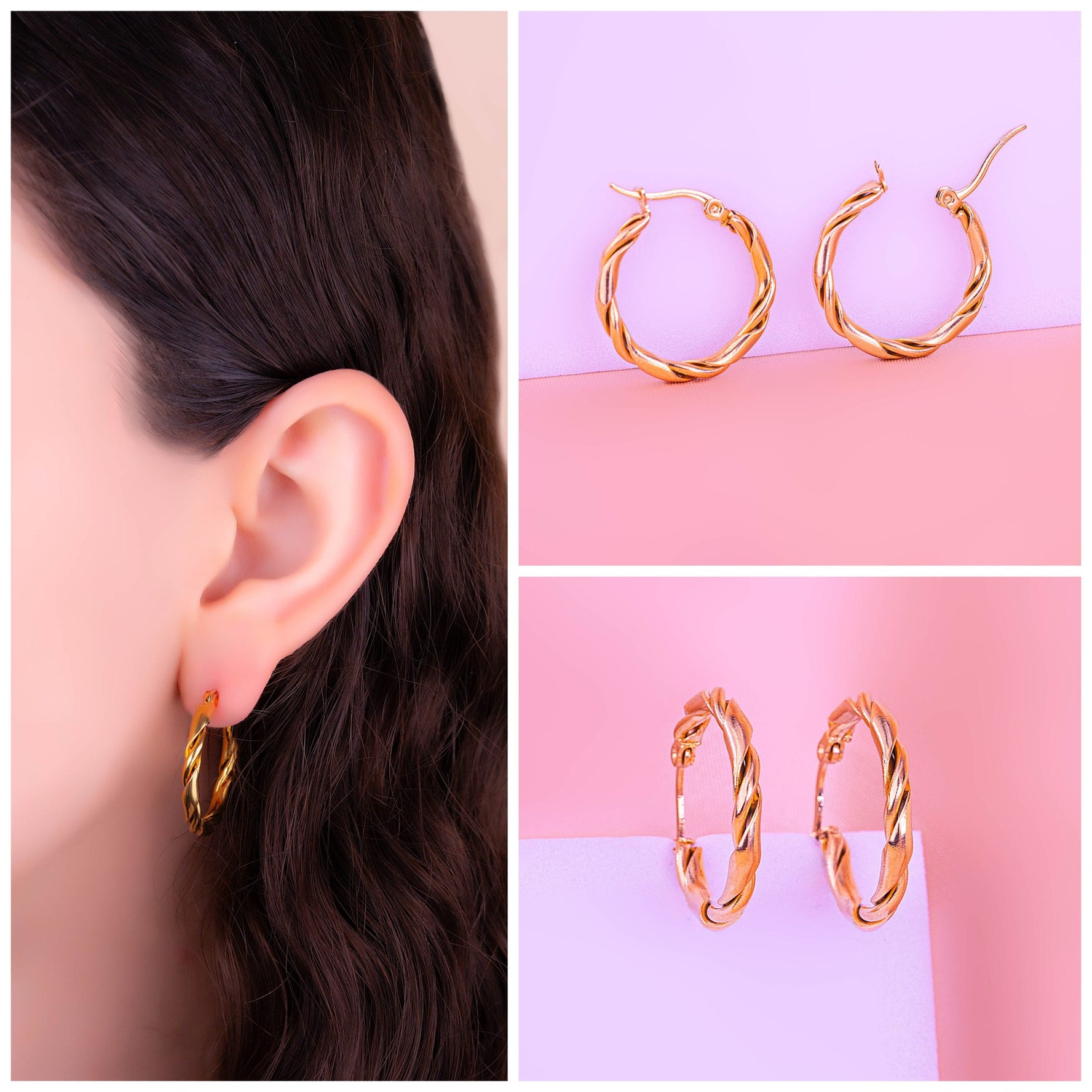 Candonas 25 mm Trenzadas Ref: B1965