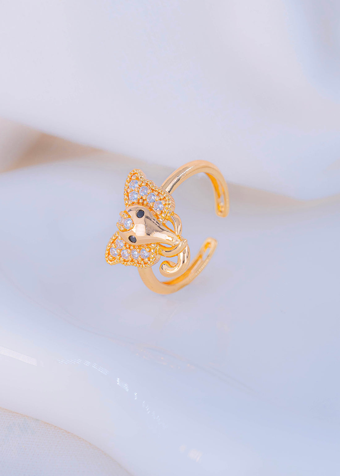 Anillo Elefante Dorado