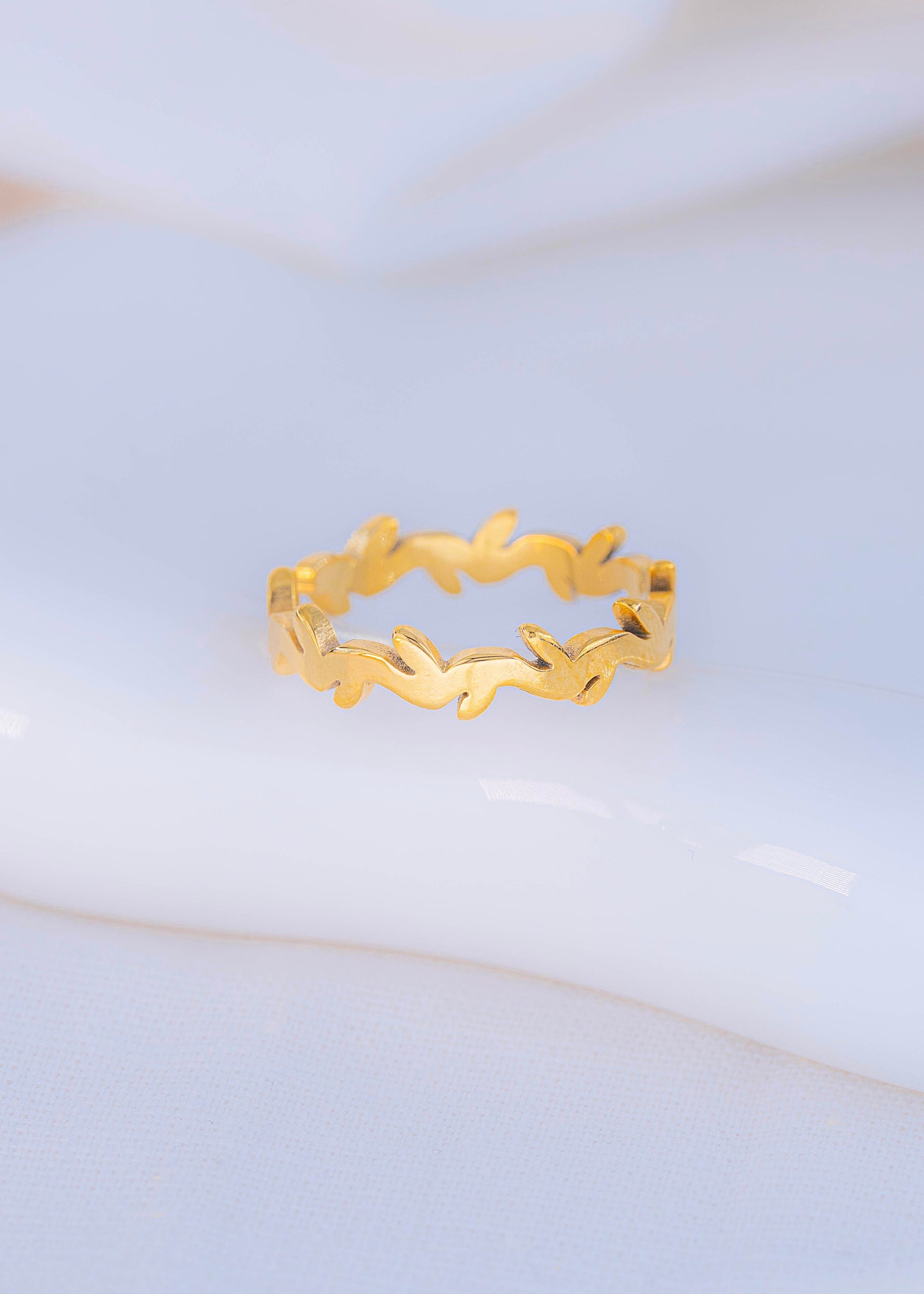 Anillo Romano Dorado