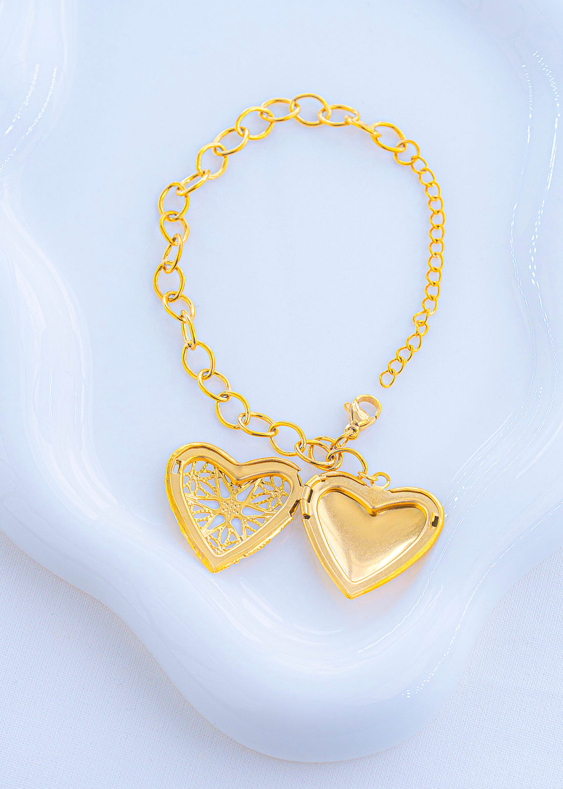 Pulsera Relicario Corazón
