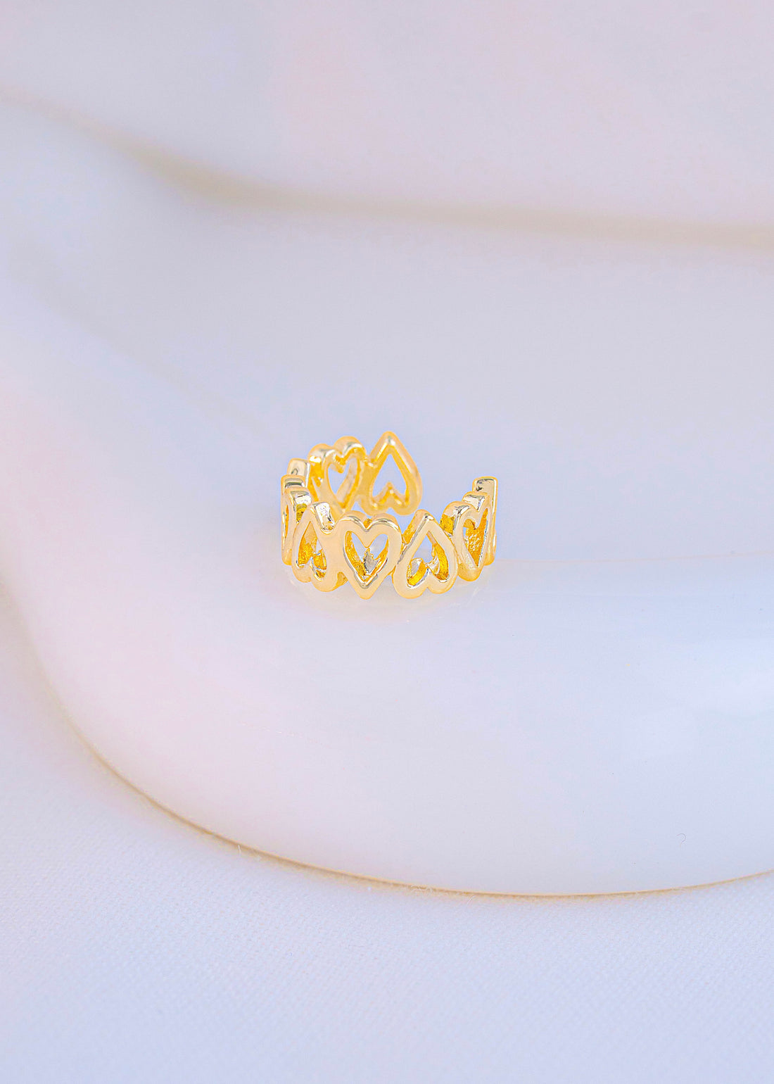 Ear Cuff Corazones