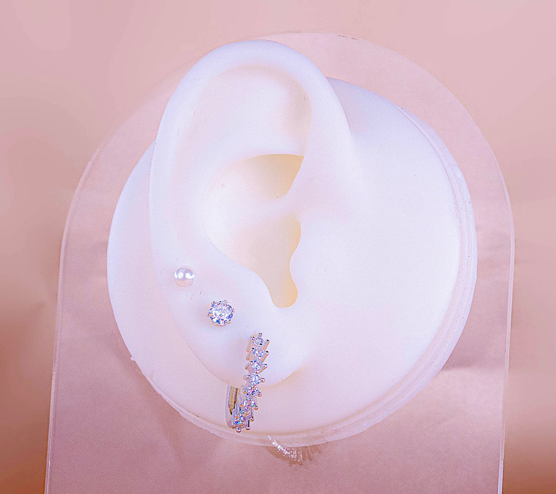 Set X 3 Pares Aretes Liora Ref:K329