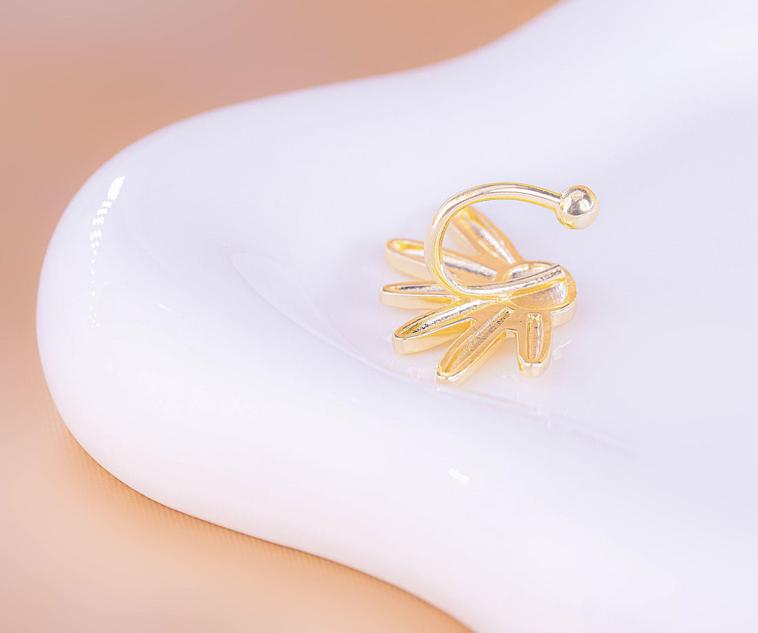 Ear Cuff Sol Dorado Ref:E885