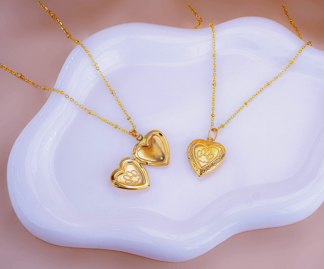 Relicario Huella Corazón Ref:C327