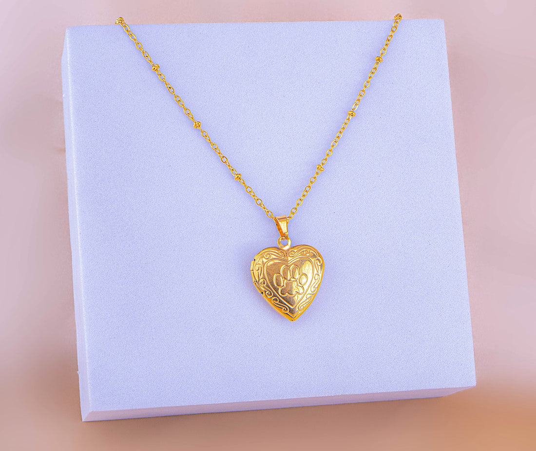 Relicario Huella Corazón Ref:C327