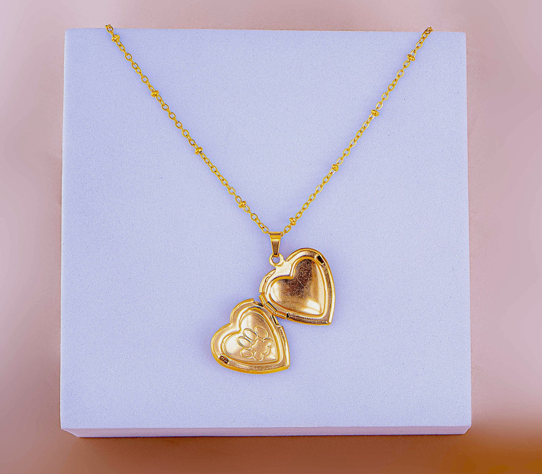 Relicario Huella Corazón Ref:C327