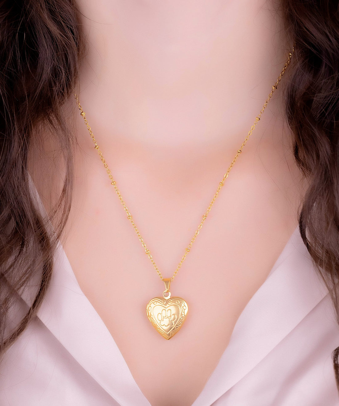 Relicario Huella Corazón Ref:C327