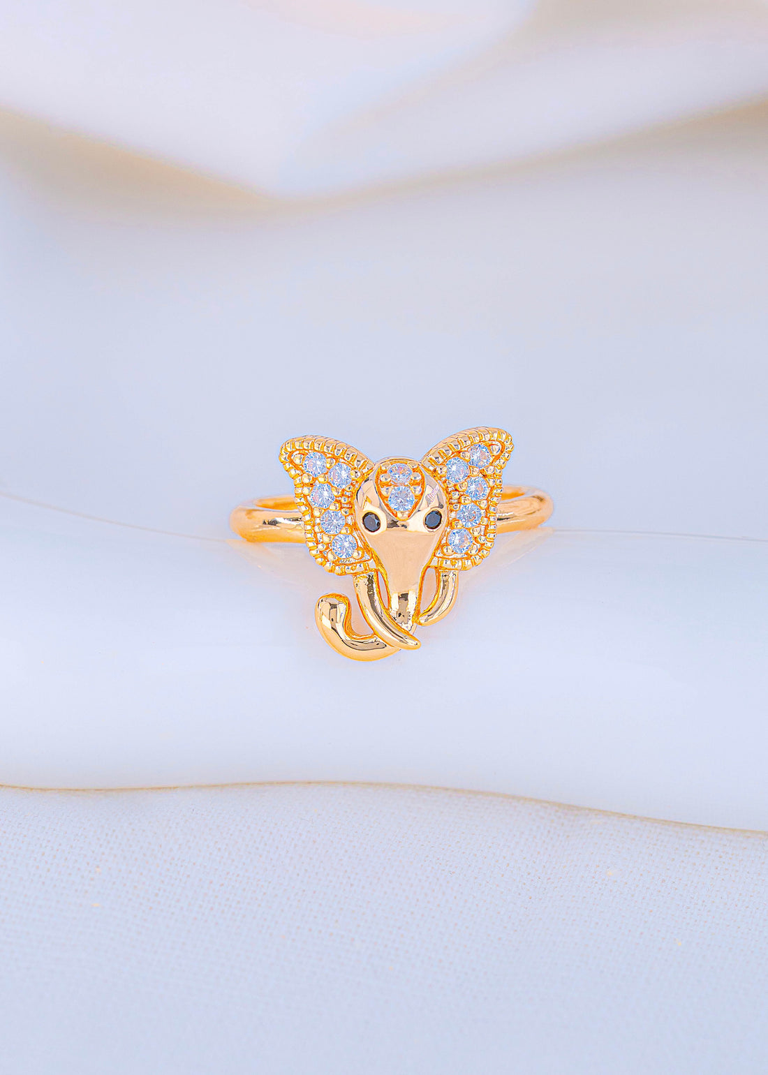 Anillo Elefante Dorado
