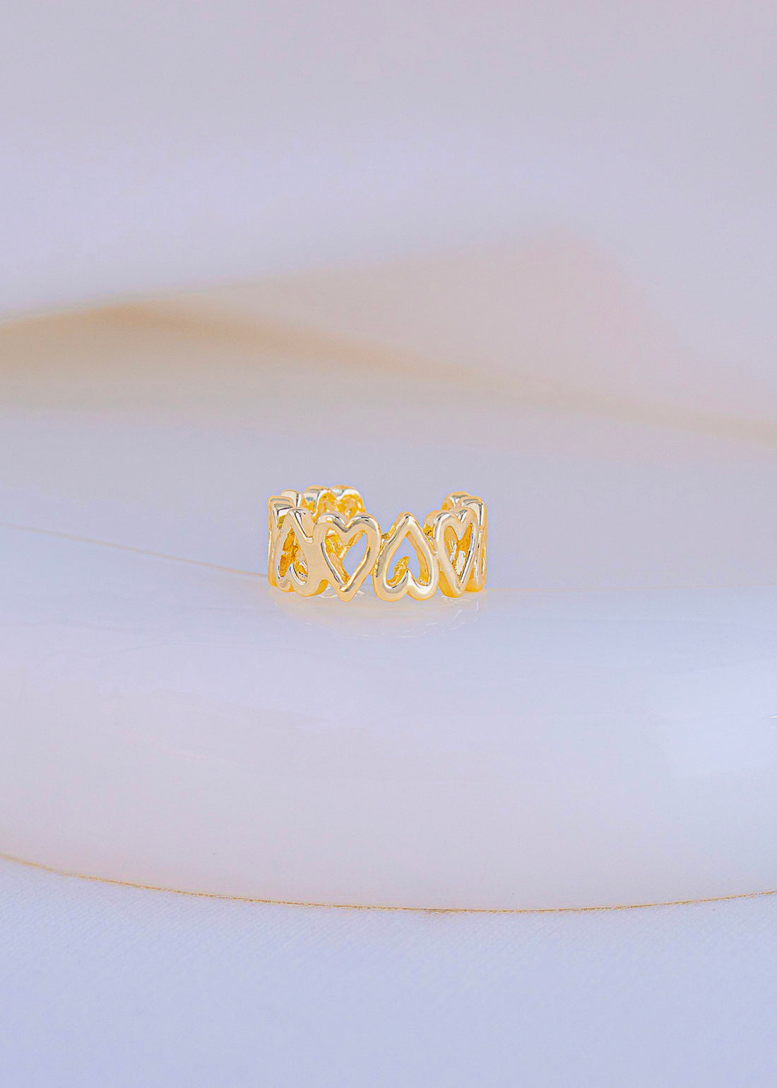 Ear Cuff Corazones