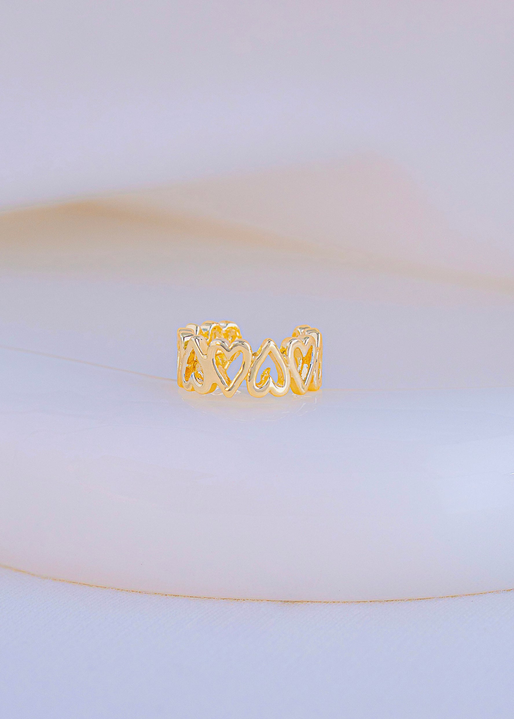 Ear Cuff Corazones