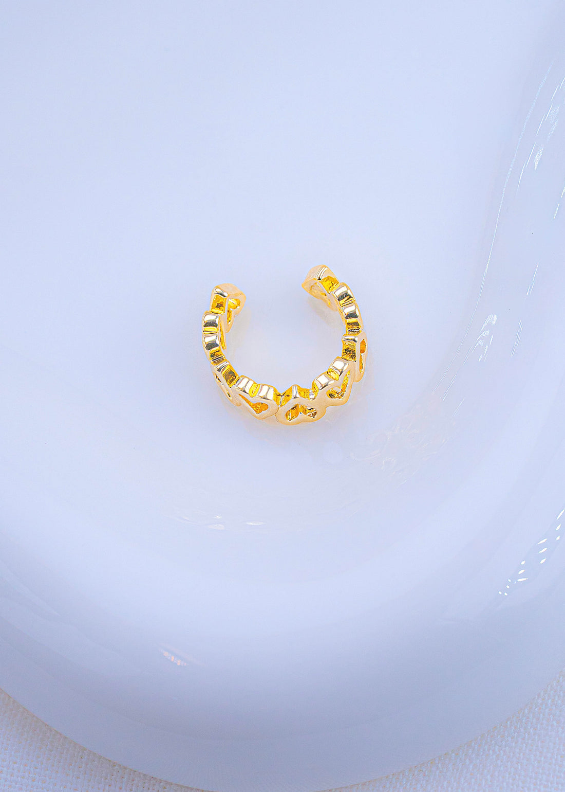 Ear Cuff Corazones