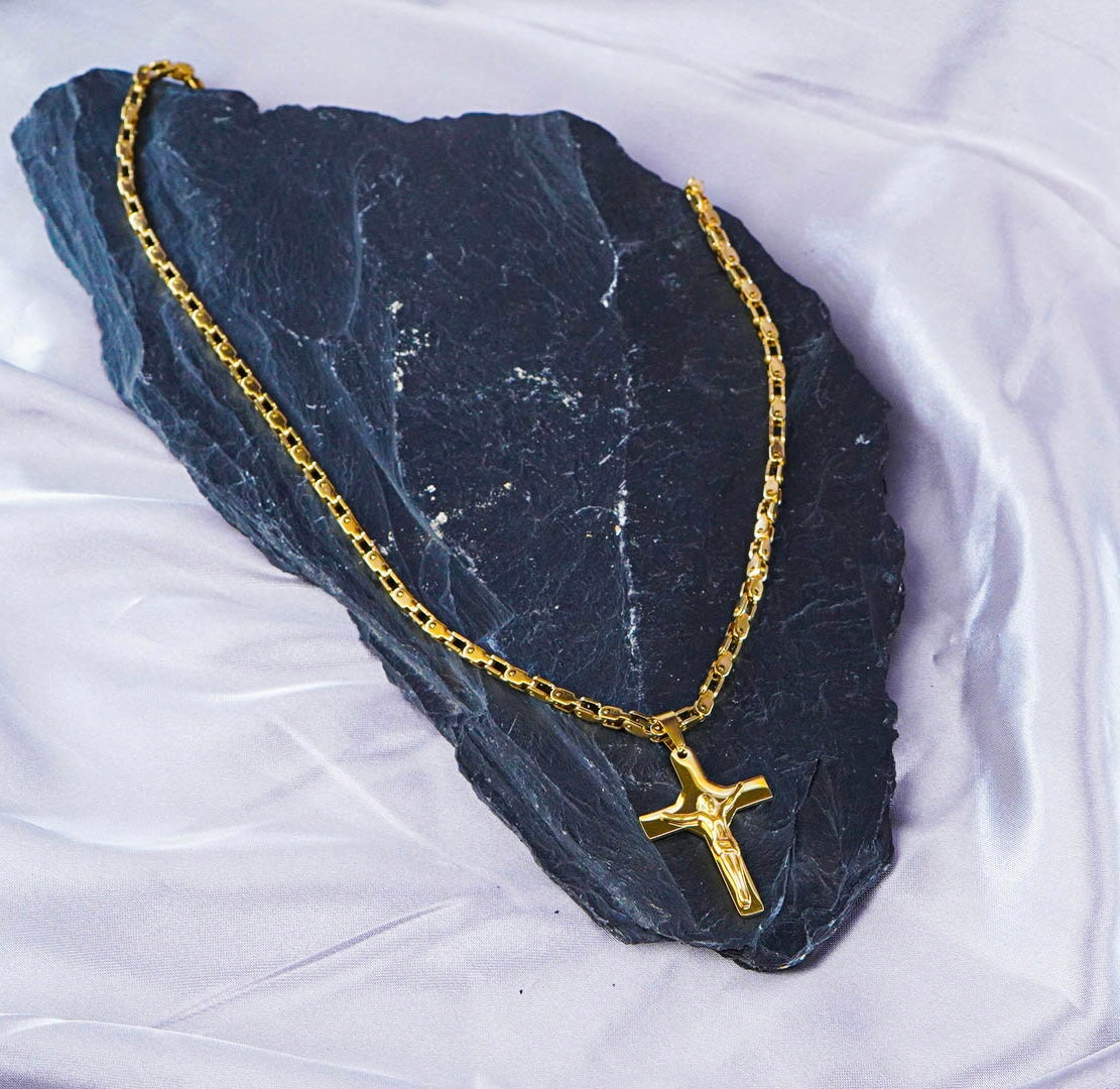 Crucifijo Hombre Plano Ref:F806