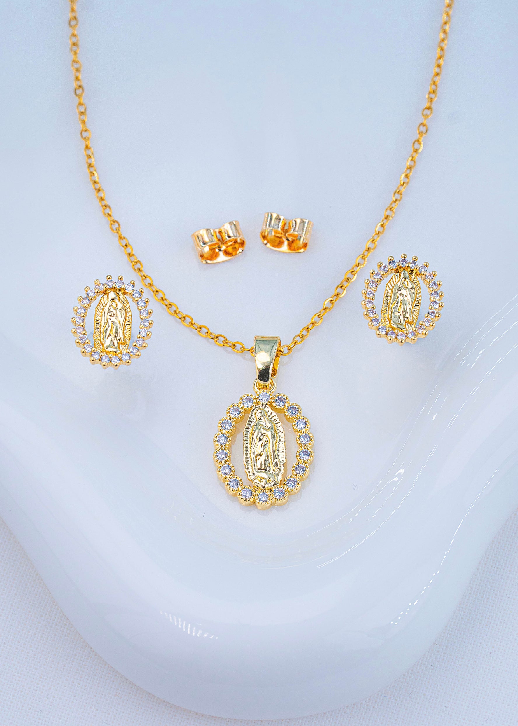 Set Virgen Circones