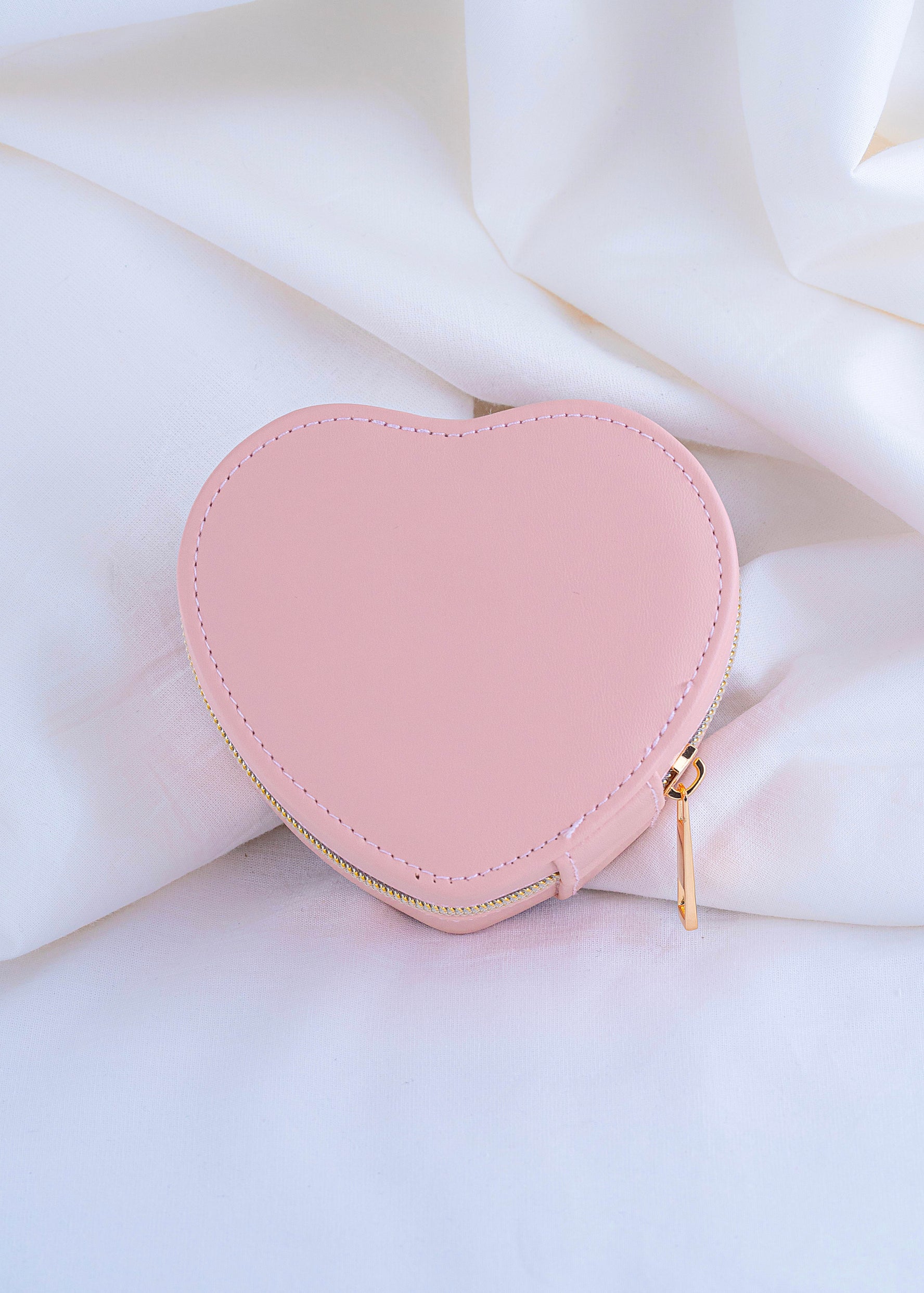 Joyero Corazón Rosa