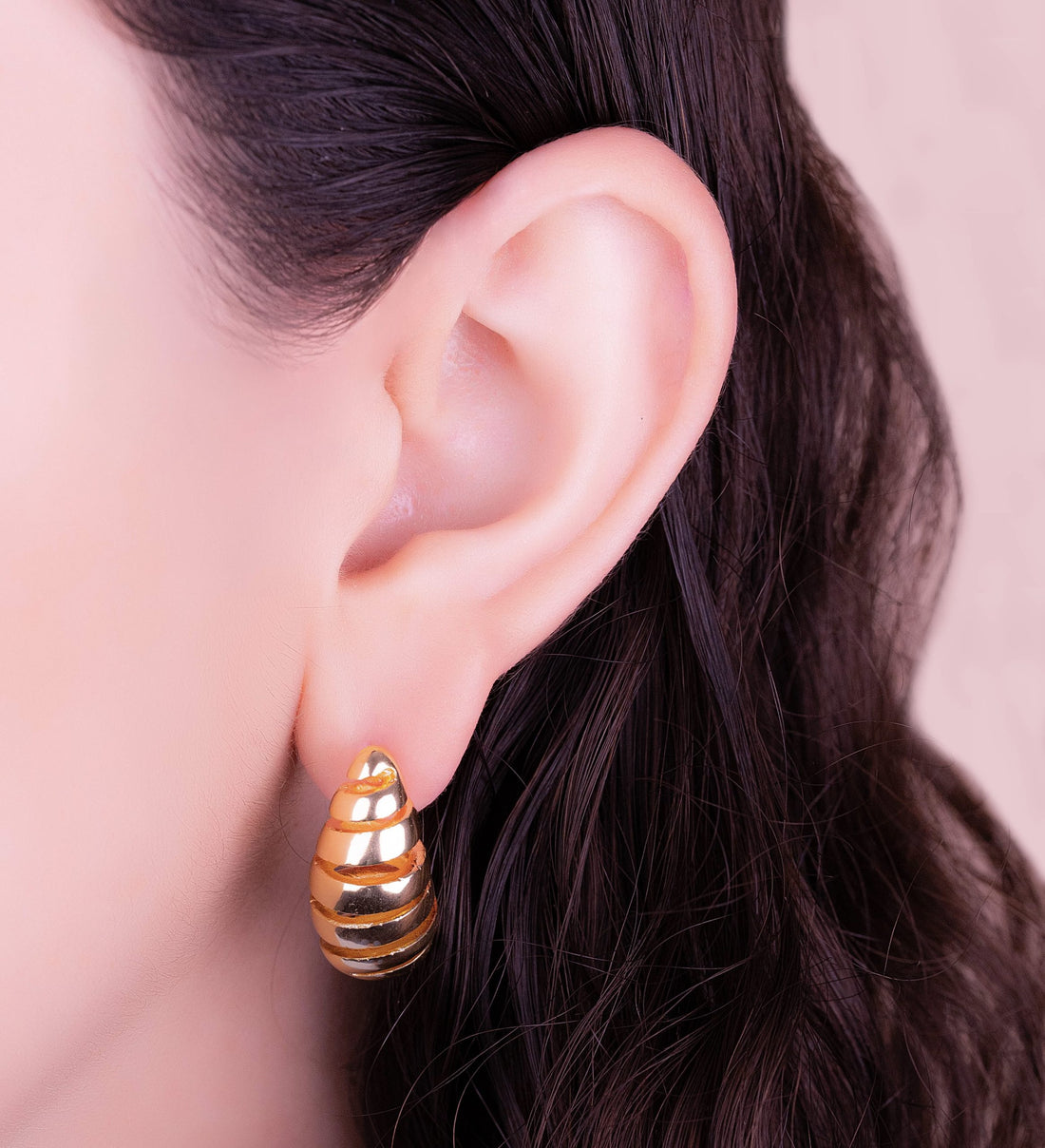 Aretes Spira Dorados Ref: B1309