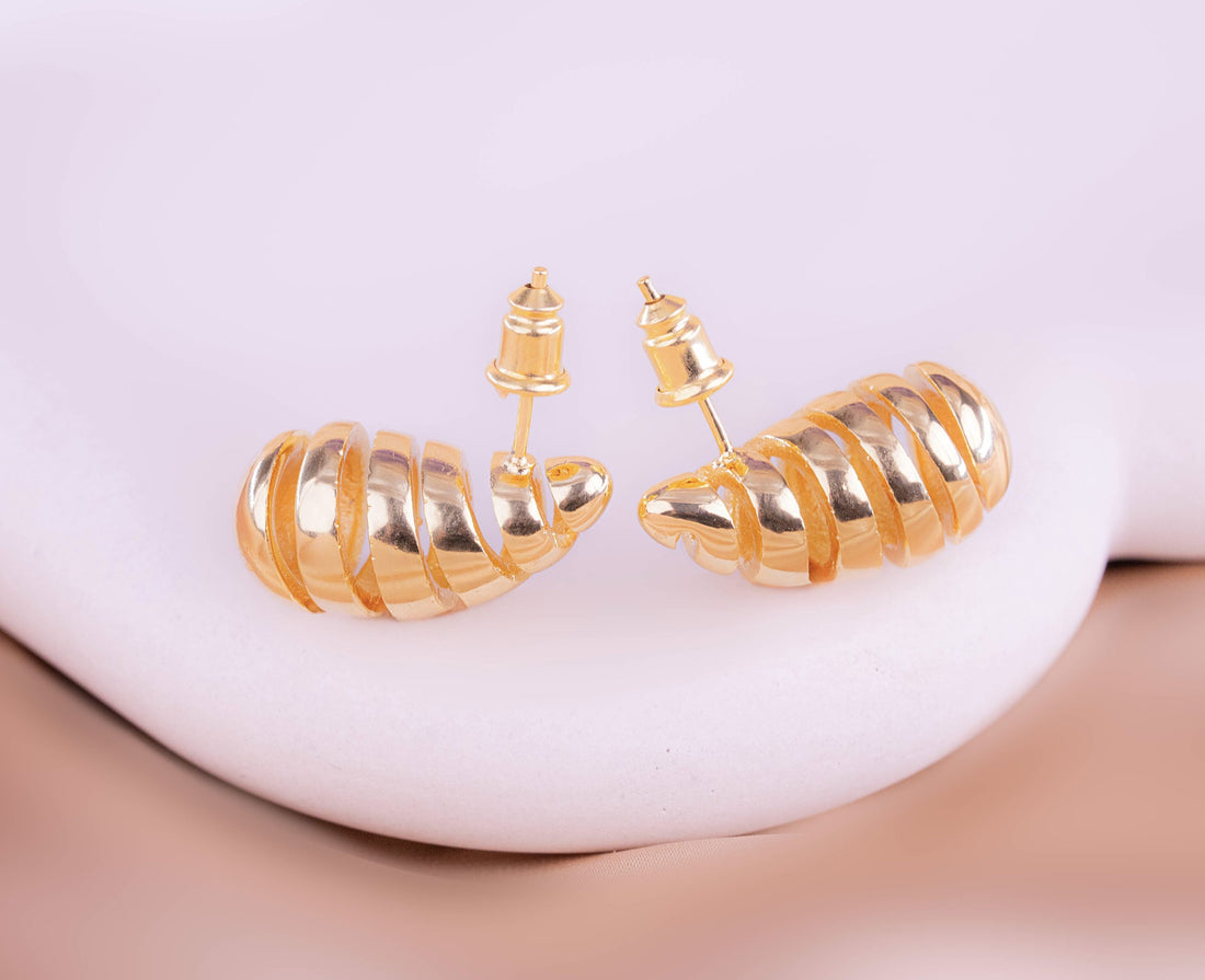 Aretes Spira Dorados Ref: B1309
