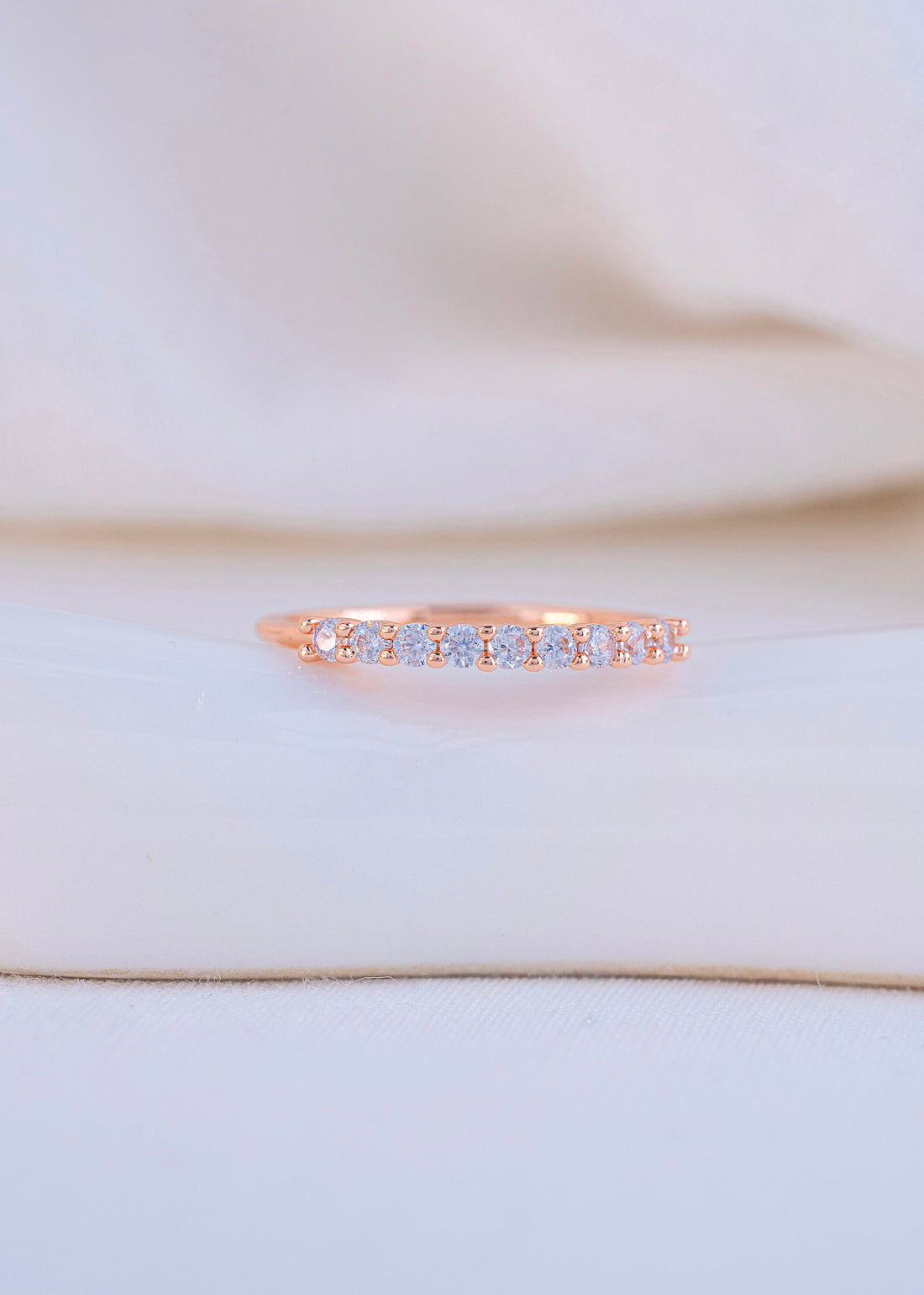 Set x 3 Anillos Emma Oro Rosa
