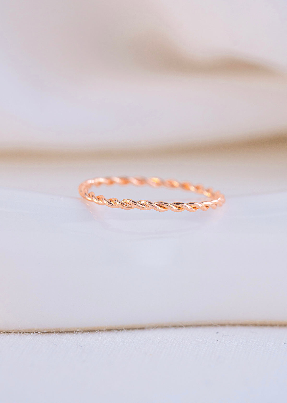 Set x 3 Anillos Emma Oro Rosa
