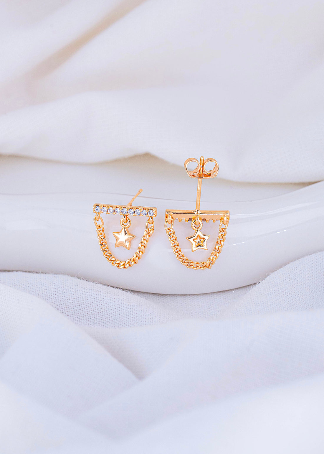 Aretes Astra Dorados