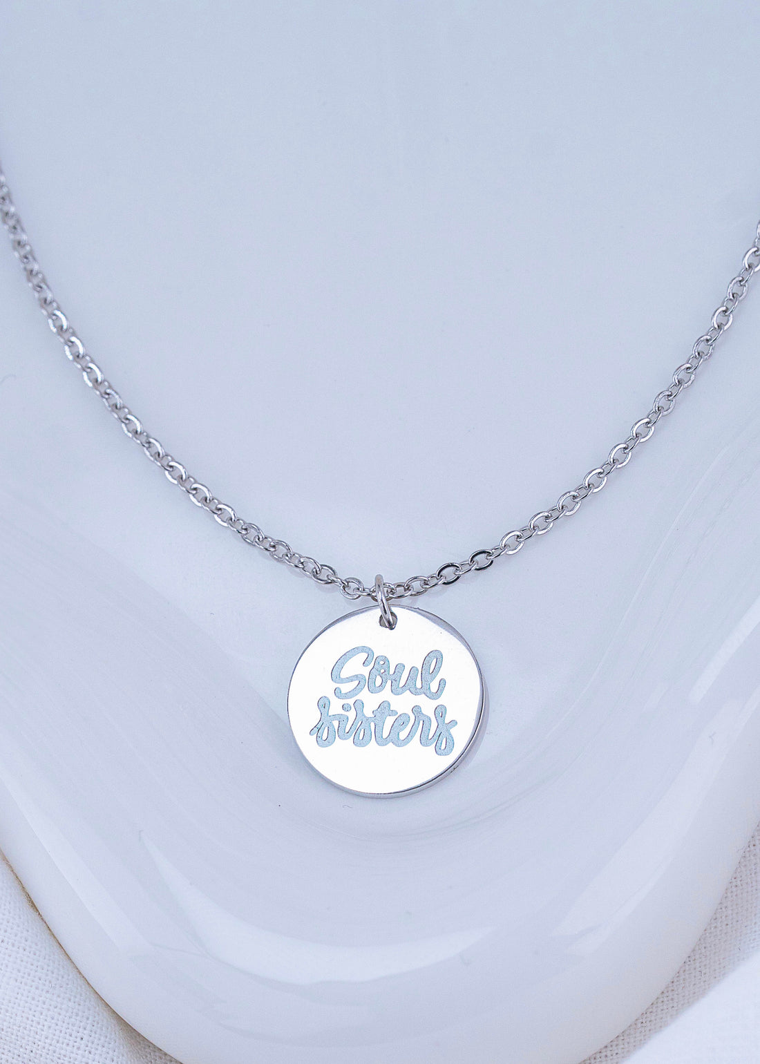 Cadena Soul Sisters Plateada