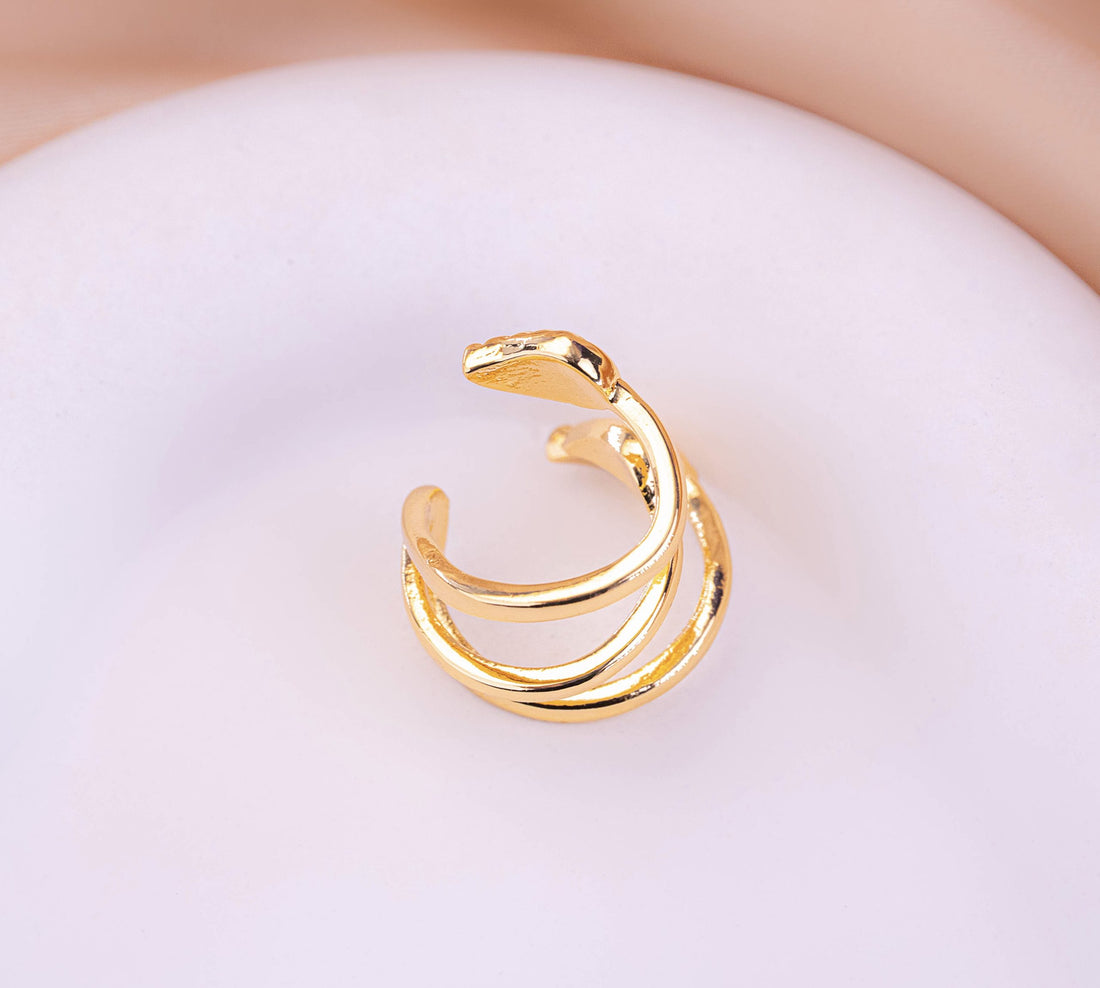 Ear Cuff Fiora Dorado Ref: E1045