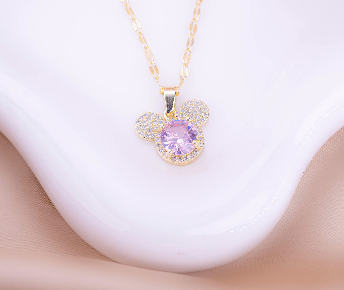 Cadena Mickey Rosa Ref: C664
