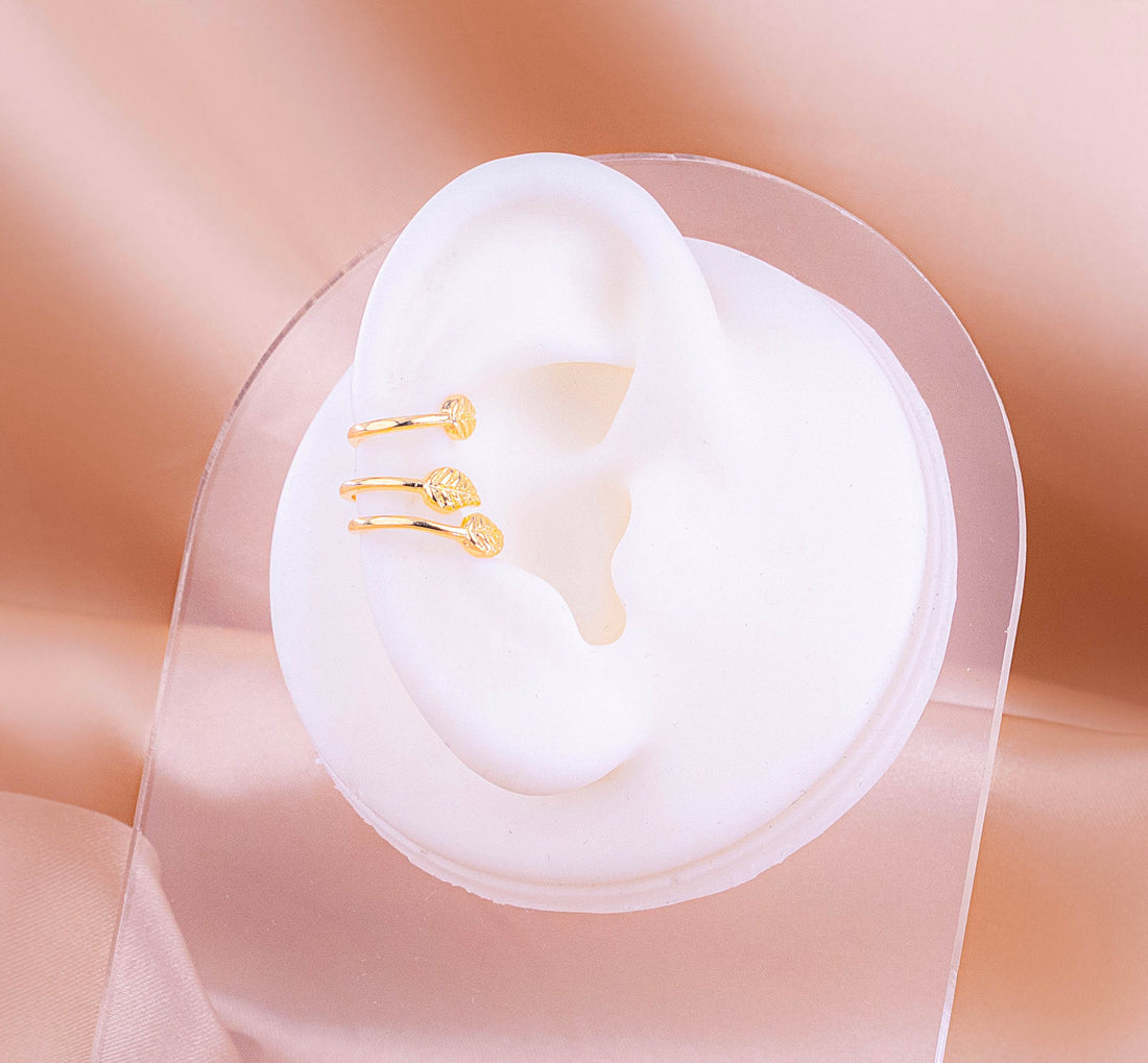 Ear Cuff Fiora Dorado Ref: E1045