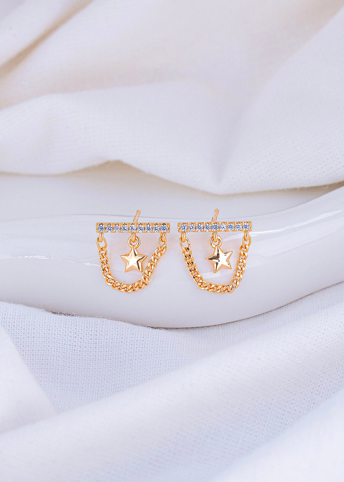 Aretes Astra Dorados