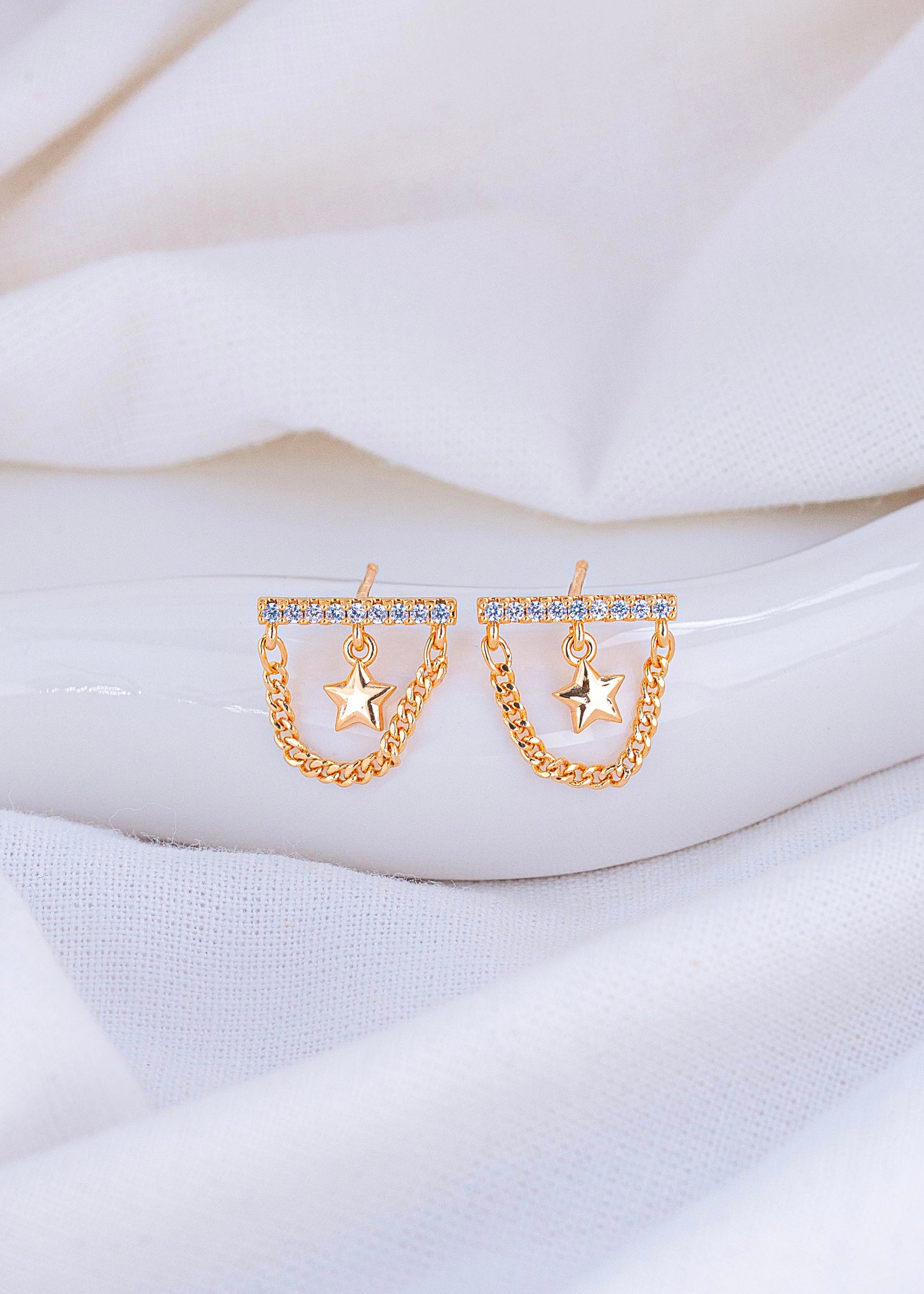 Aretes Astra Dorados