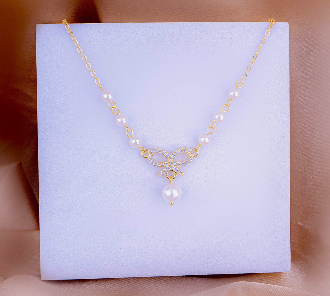 Collar Perlina Dorado Ref: C703