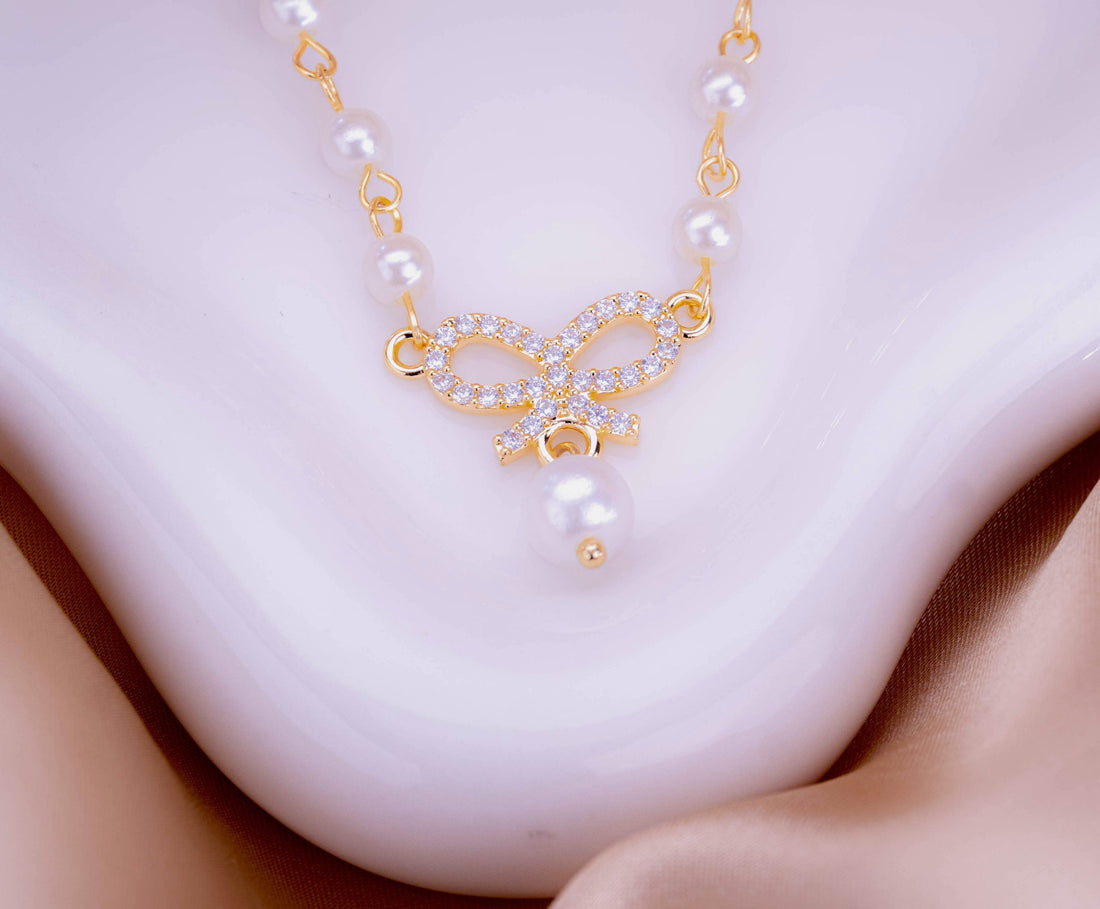 Collar Perlina Dorado Ref: C703