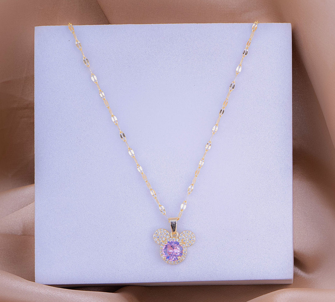 Cadena Mickey Rosa Ref: C664