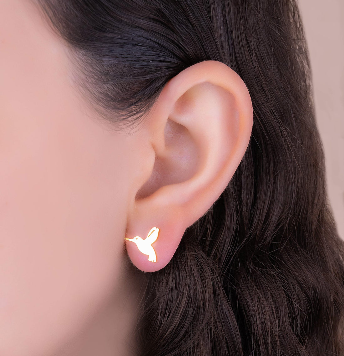 Topitos Colibríes Dorados Ref: L1074