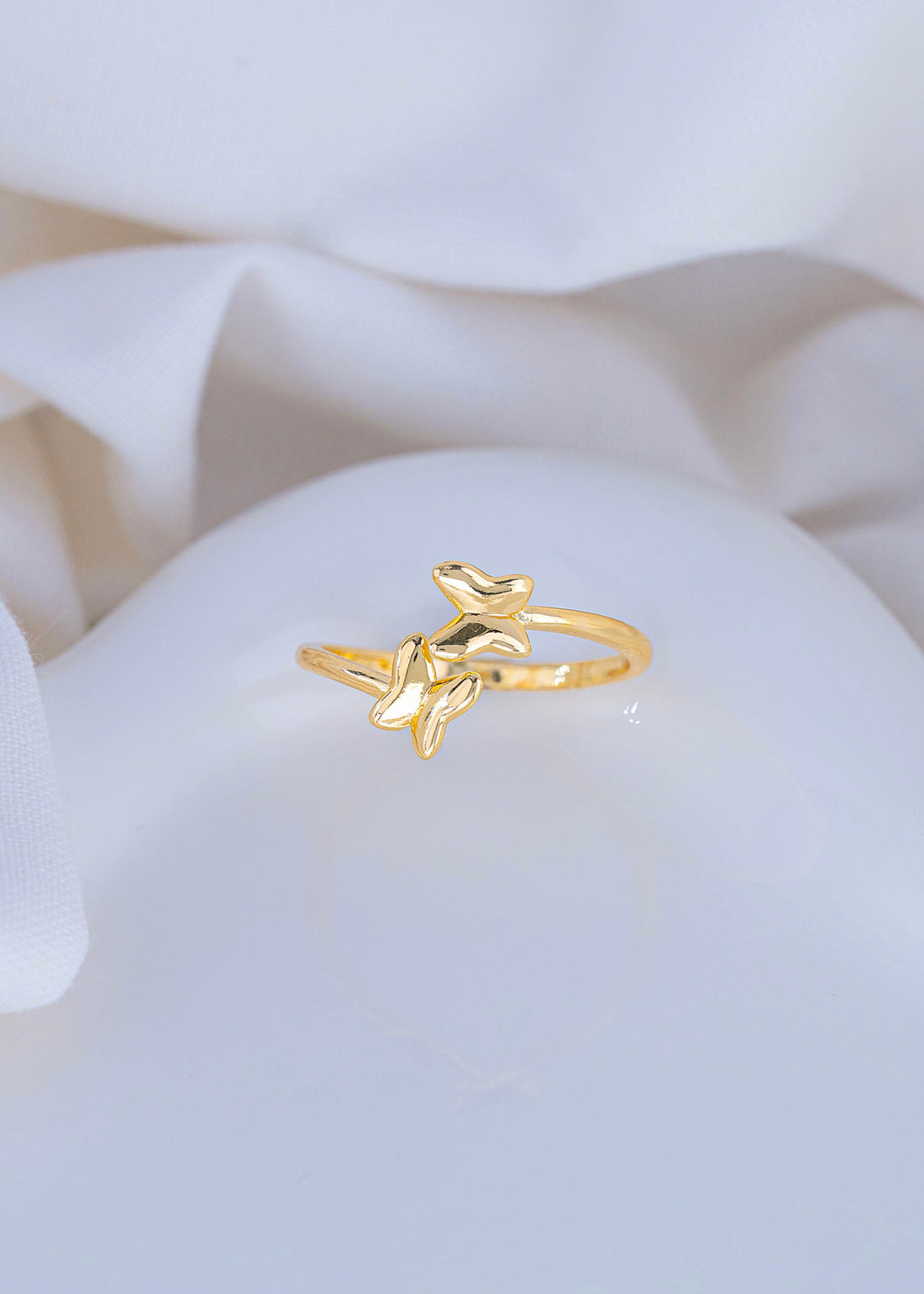 Anillo Vuelo De Mariposas