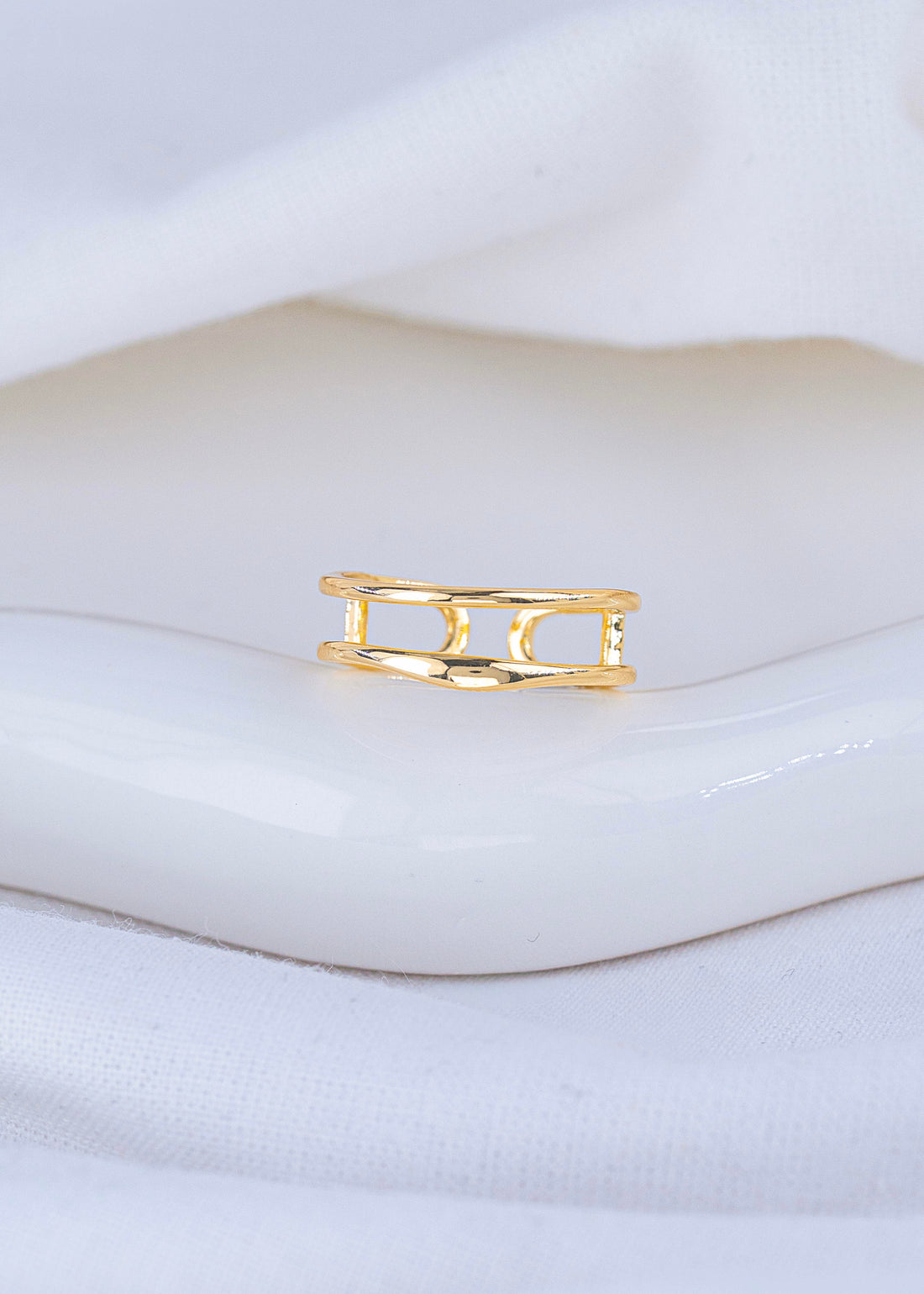 Set X 3 Anillos Julieta Dorados
