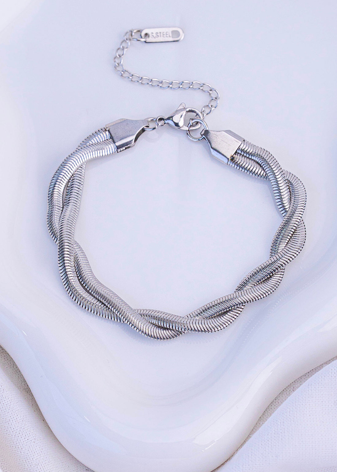 Pulsera Elyra Plateada