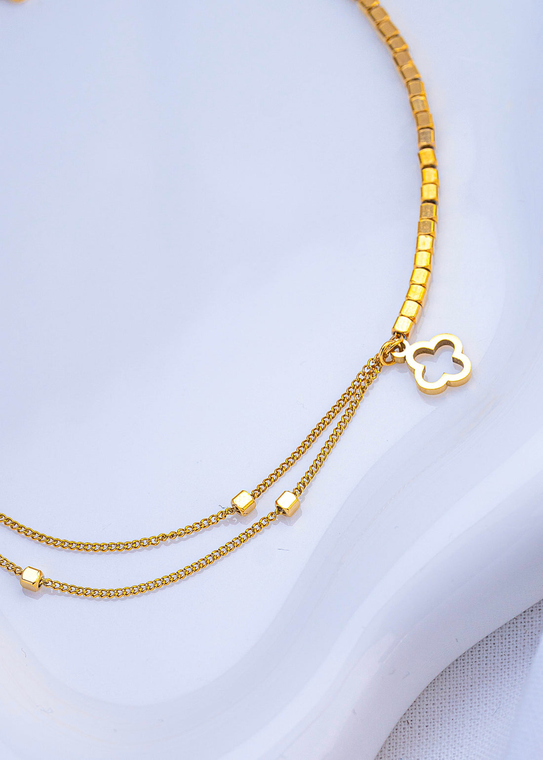 Tobillera Clover