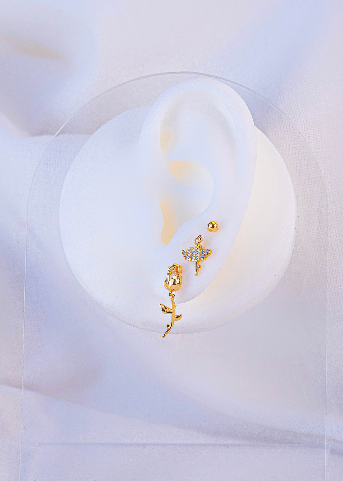 Set Aretes Danza De Flores