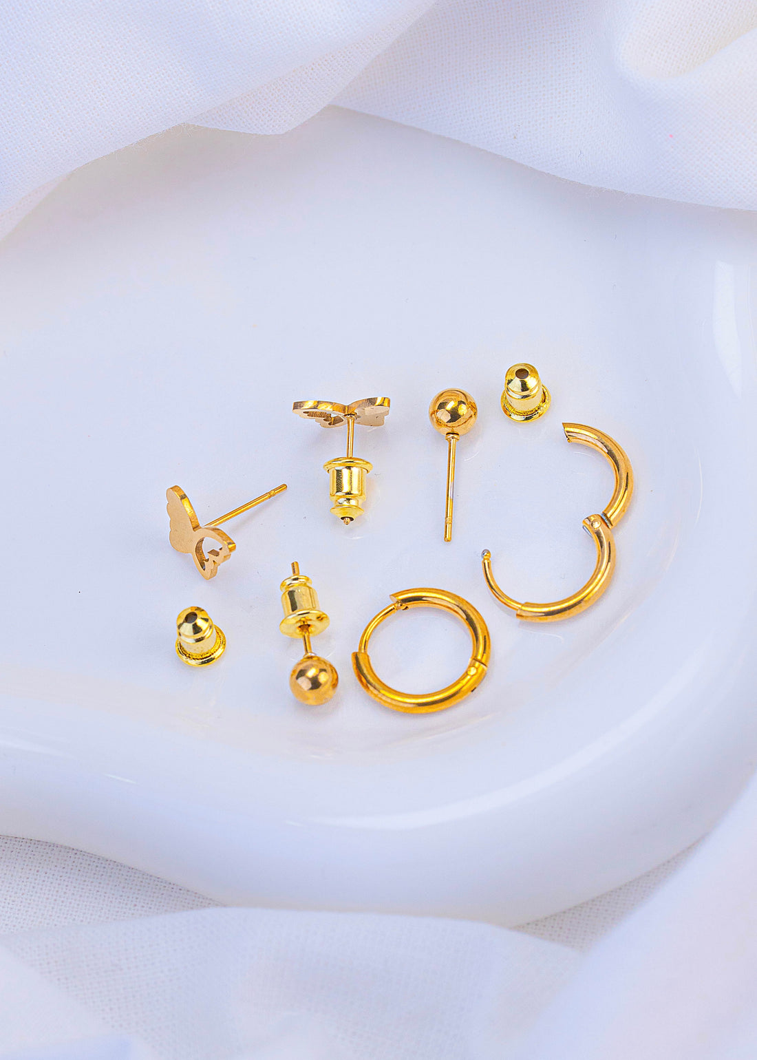 Set Aretes Alba