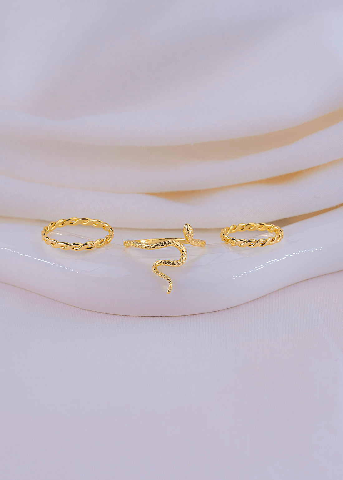 Set X 3 Anillos Naga