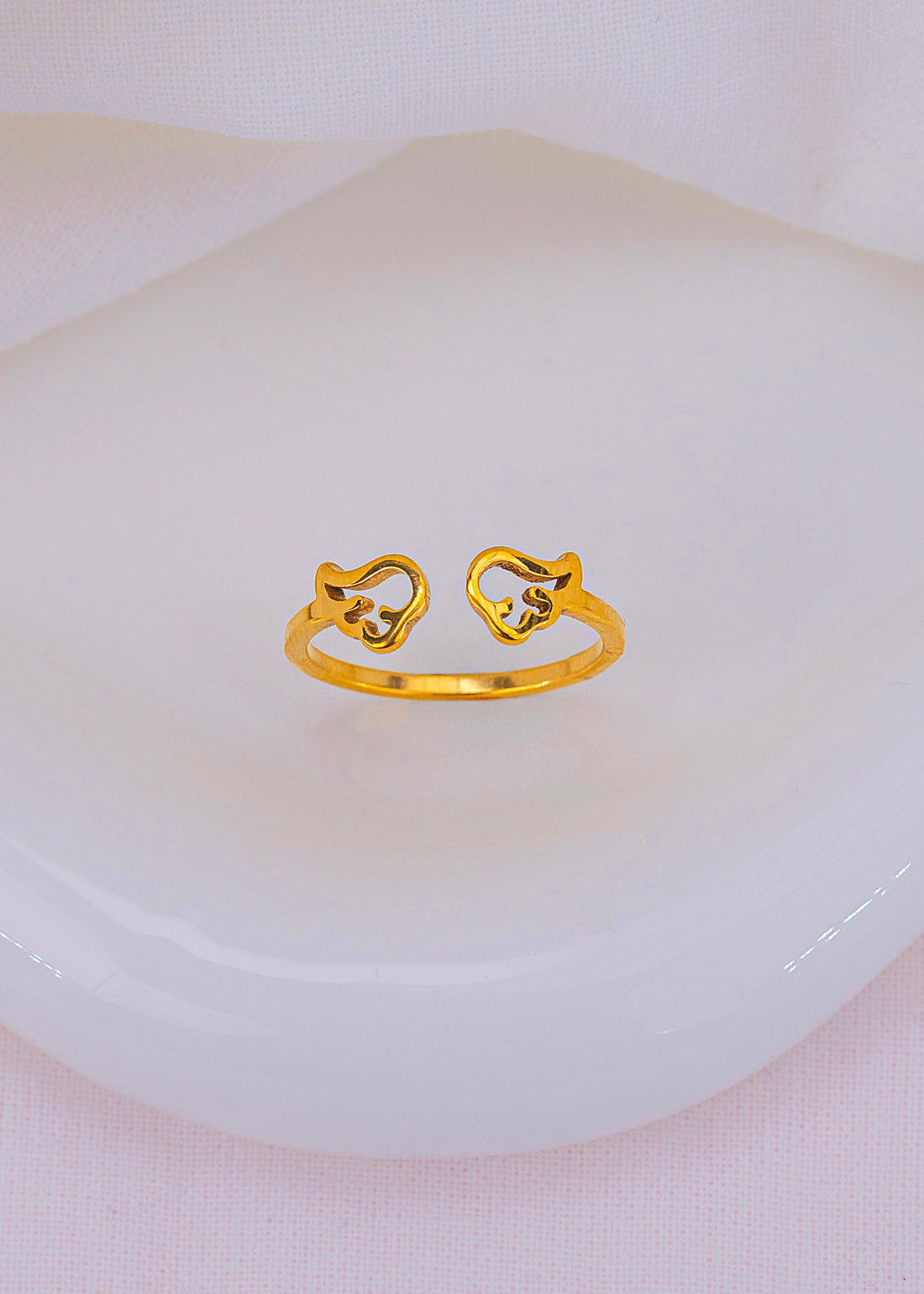Anillo Alas Dorado